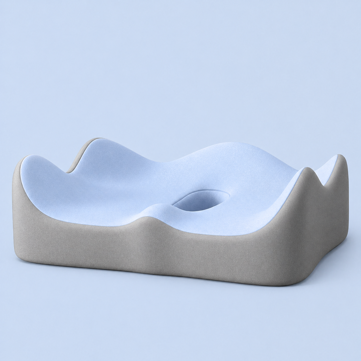 Ergonomic Memory Foam Seat Cushion for Office Chair, Car & Tailbone Relief